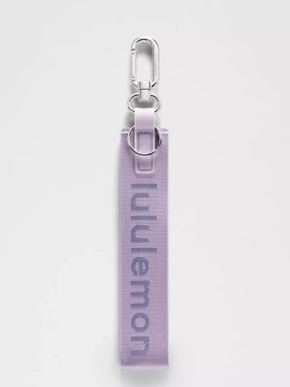 lululemon Never Lost Keychain Lavender Frost Galactic Cobalt NWT